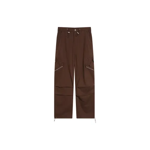 ALL IN Casual Pants Unisex Coffee Brown