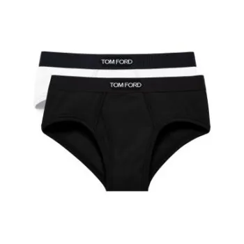 TOM FORD Pack Of Two Logo Waistband Briefs