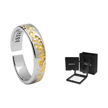 MAGICPOLE 925 Sterling Silver Rings Unisex Silver