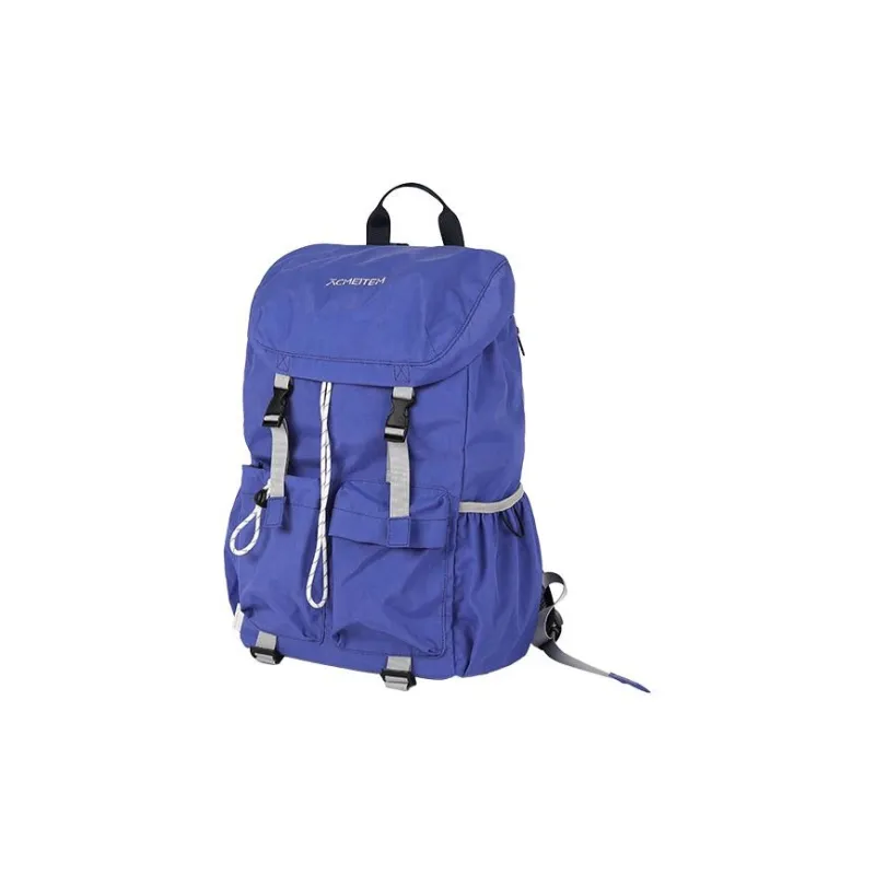 ACMEITEM Polyamide Backpack Unisex Da Green/Deep Cyan Purple-4