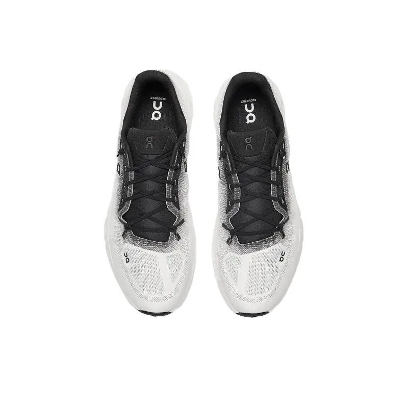 On Cloudtilt Cushioning Wear Resistant Low Top Casual Shoes Men's White Black-2