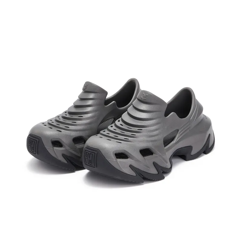 OGR DragonSpike Couple Clog 5cm Unisex Gray OG Grey-2