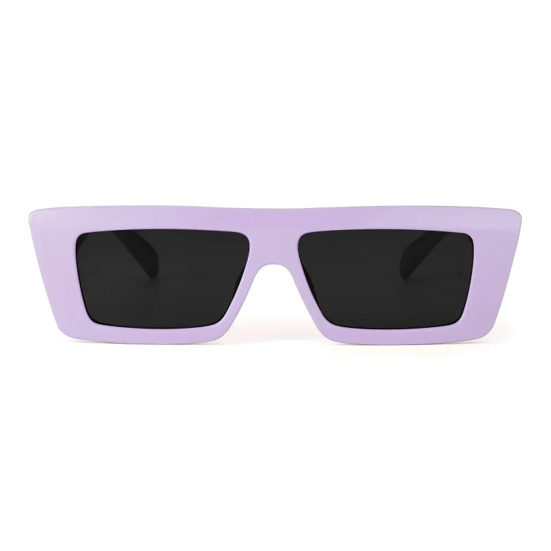 SUYAN TR/Memory Plastic Square Sunglasses Unisex-6