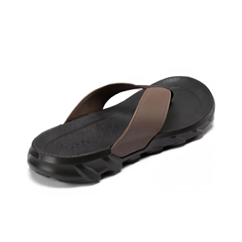 Ecco Drive Flip Flops Men's Cocoa Brown-1