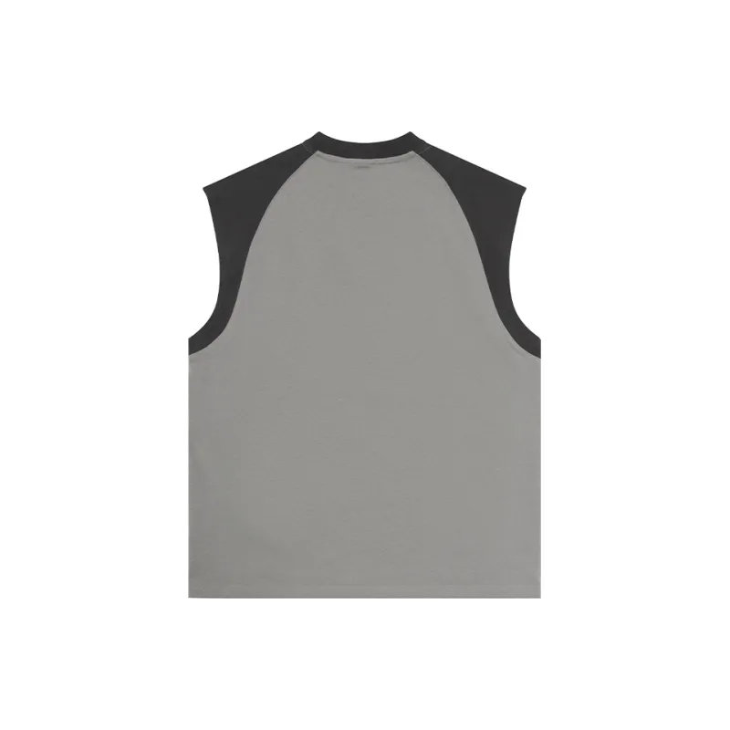 Suamoment Casual Sports Trendy Sleeveless Tank Top Unisex-13