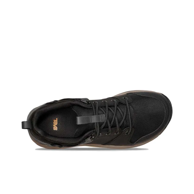 Teva Grandview Gore-Tex Hiking Slip-Resistant Breathable Low-Top Hiking Trekking Shoes Women's Black Yellow-4