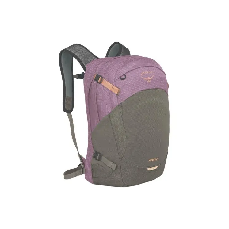 OSPREY Recycled Nylon Backpack Regular Unisex Light Gray & Pink-0
