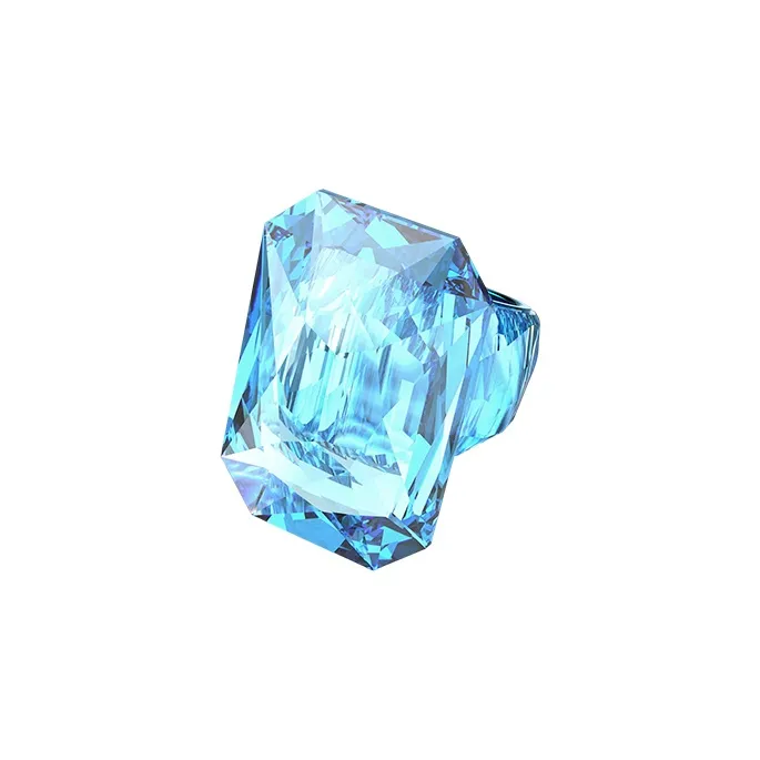 Swarovski Lucent Rings Women's Blue-1