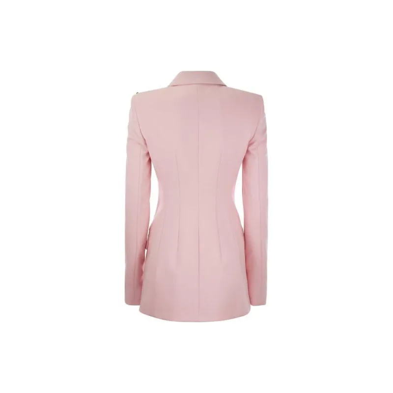 SportMax Double Breasted Long Sleeved Blazer-1