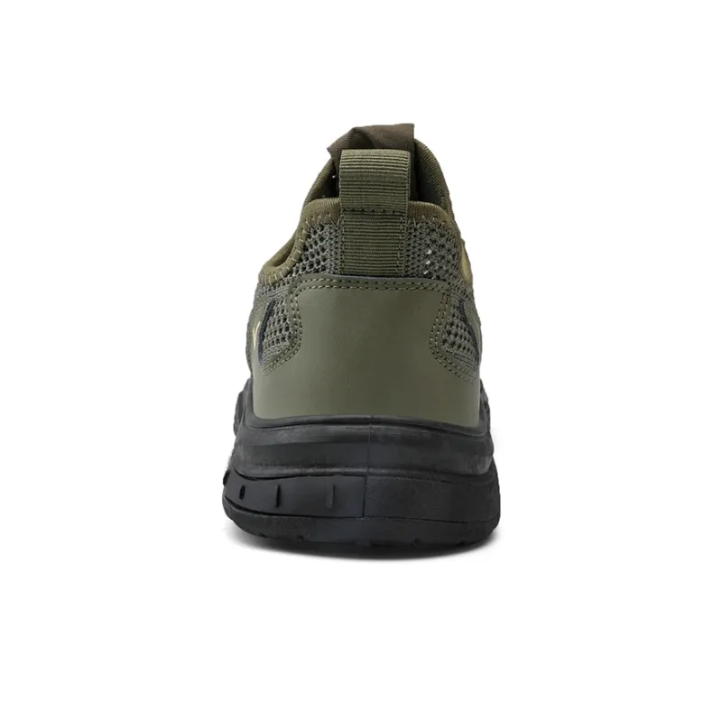 Warrior Breathable And Lightweight Low Top Outdoor Shoes Men's Beige-18