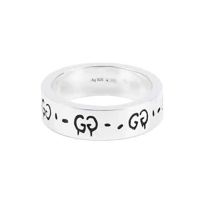 GUCCI Ghost Ring Small Silver-1