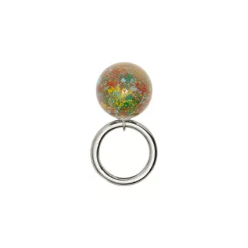 Burberry Rings Women's Silver/Multicolor