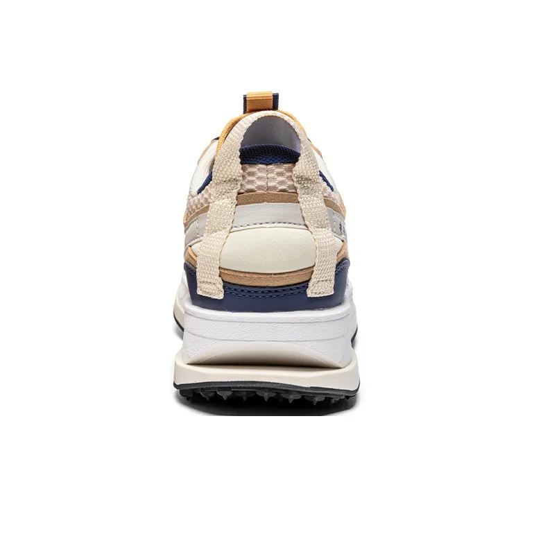 Kappa Slip Resistant, Abrasion Resistant, Breathable Low Top Casual Running Shoes Unisex White Brown-5