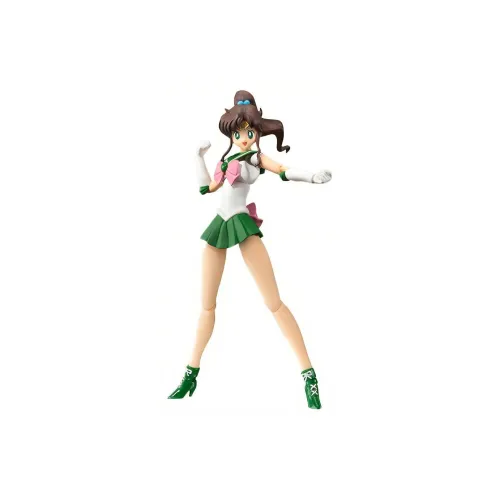 BANDAI Japan Sailor Moon S.H. Figuarts Sailor Jupiter Animation Color Edition Action Figure