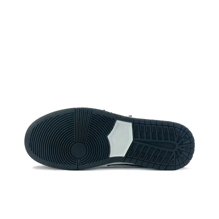 ZUIBANG Wear Resistant Low Top Skateboard Shoes Unisex Gray-4