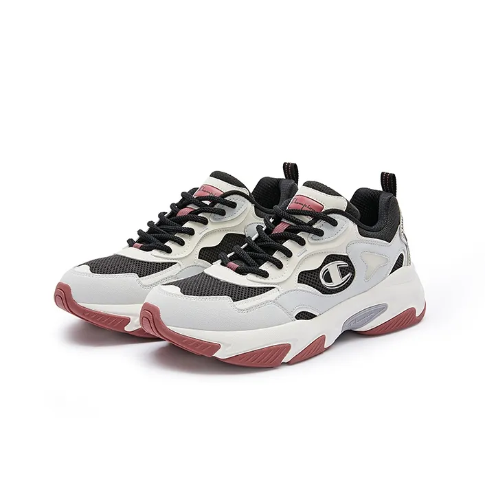 Champion Low Top Chunky Sneakers Men's Cream White/alloy Ash-2