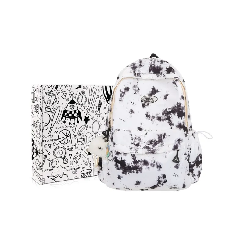 SURELAPTOP Nylon Backpack Computer Backpack Backpack Regular Unisex Multicolor-9