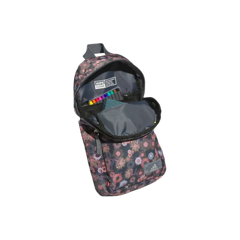 Adidas Essential Recycled Polyester Shoulder Bag Crossbody Bag Women's Pomegranate/Black-3