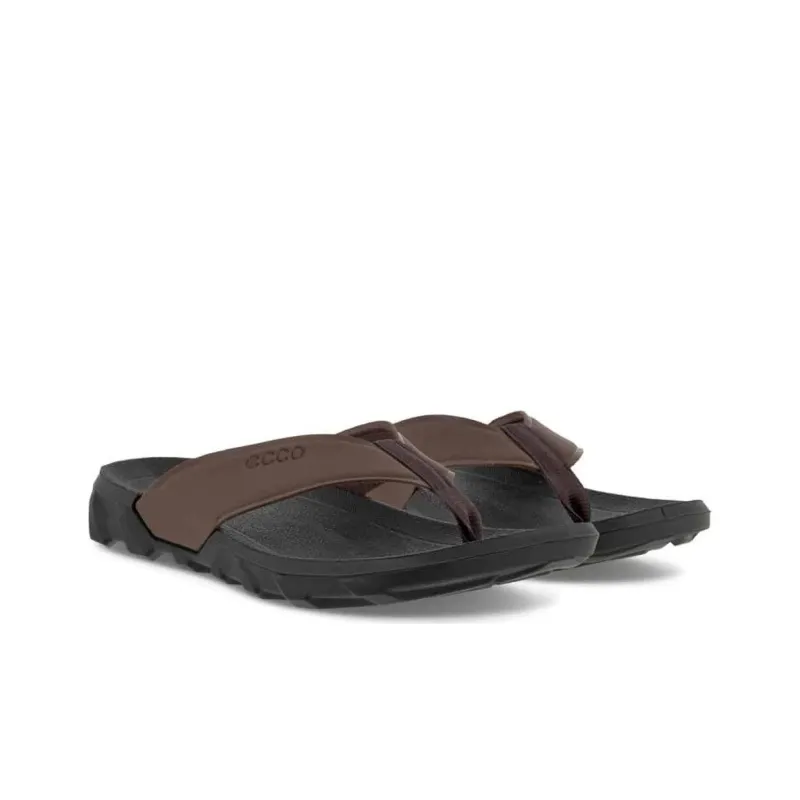 Ecco Drive Flip Flops Men's Cocoa Brown-4