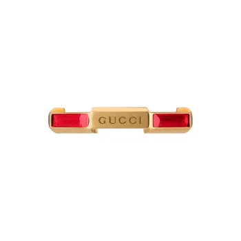 GUCCI Diamond Rings Unisex Gold