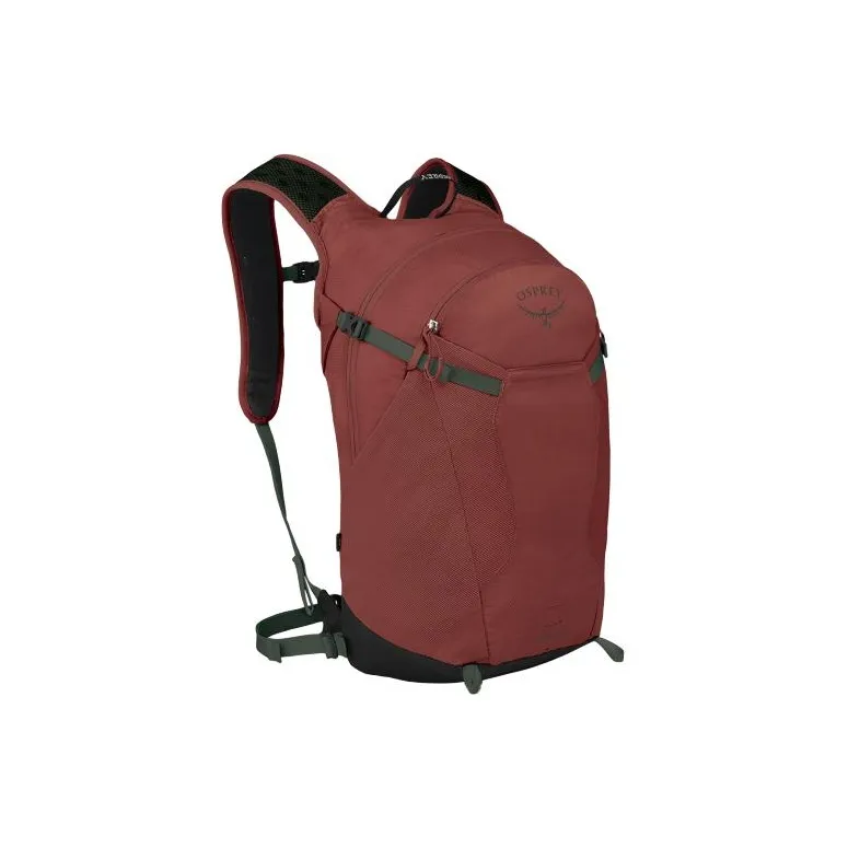OSPREY Nylon Outdoor Mountaineering Bag Backpack Regular Unisex Oak Red-0