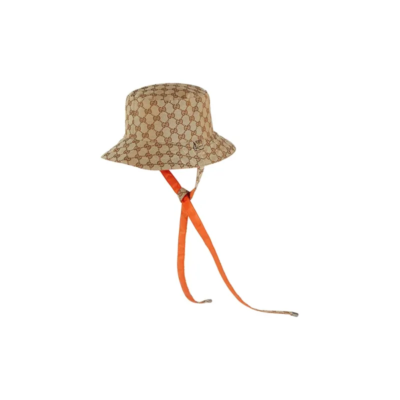 GUCCI Bucket Hats Unisex Yellow-2