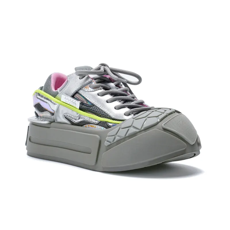 VINYVIOLA Slip Resistant Cushioning Wear Resistant Height Increasing Low Top Skateboard Shoes Women's-14