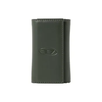 DIESEL Cow Leather Key Pouch Small Size Men's Jasper
