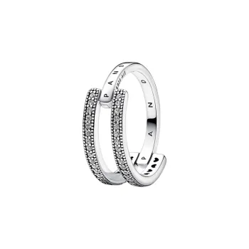 Pandora 925 Sterling Silver Rings Women's Silver