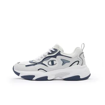 Champion Low Top Chunky Sneakers Men's White Blue