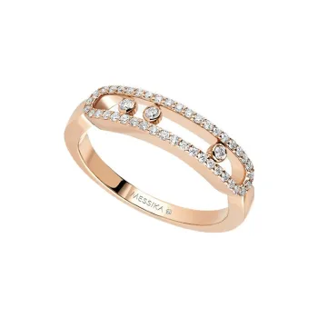MESSIKA Rose Gold With Diamond Rings Women's