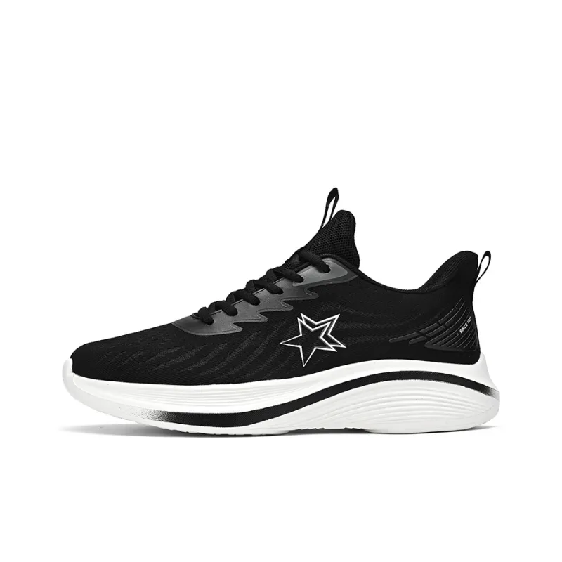 Binary Low Top Running Shoes Men's Black-0