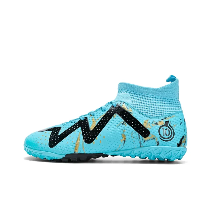 GERTOP Cushioning Anti-Slip Wear-Resistant Breathable Balance Lightweight Soccer Shoes Unisex-26