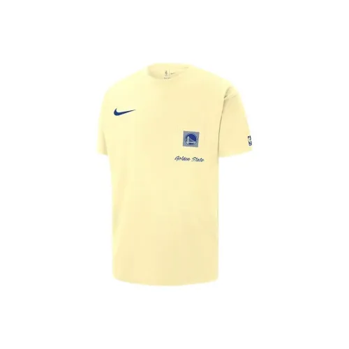 Nike T-Shirts Men Light Yellow