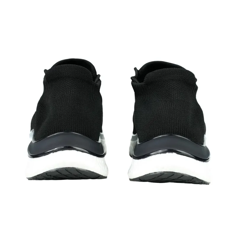 VOIT Walter Cushioning Coverage Rebound Abrasion Resistant Breathable Slip Resistant Low Top Casual Shoes Unisex Black-4