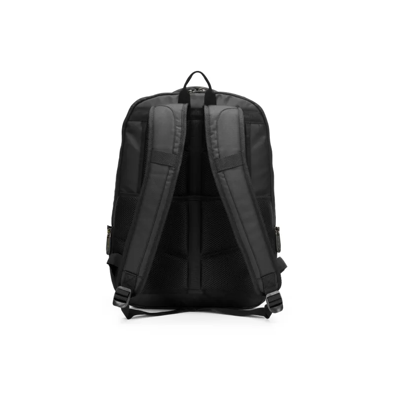 Traveler's Choice Fabric Commute Backpack Unisex Deep Sea Blue/Subtle Grey/Starry Black-3