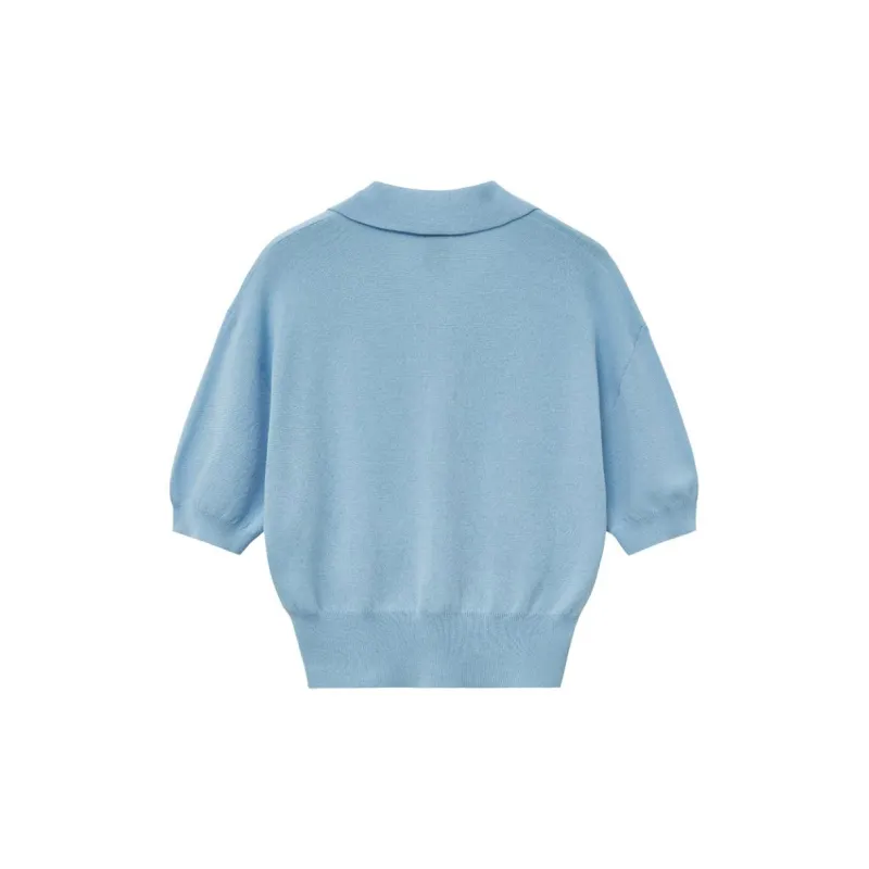 MARITHE FRANCOIS GIRBAUD SS24 Knitwear Women's Sky Blue-1