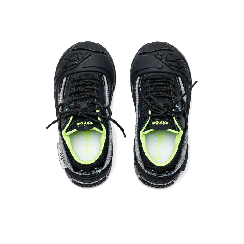 VINYVIOLA Slip Resistant Cushioning Wear Resistant Height Increasing Low Top Skateboard Shoes Women's-4
