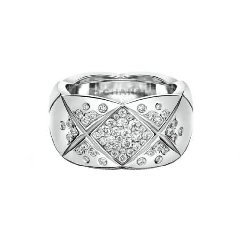 CHANEL CoCo Crush Rings Unisex White Gold