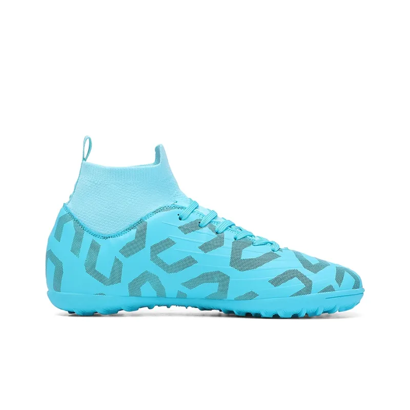 GERTOP Cushioning Anti-Slip Wear-Resistant Breathable Balance Lightweight Sports Soccer Shoes Unisex-2