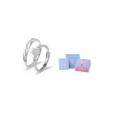 Floral Mobius Ring-Dreamy Gradient Box
