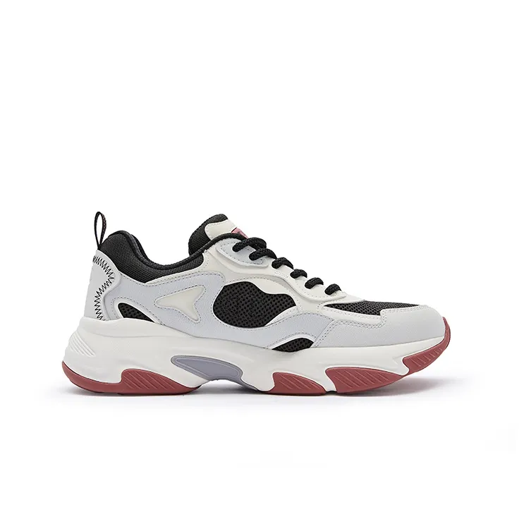 Champion Low Top Chunky Sneakers Men's Cream White/alloy Ash-1