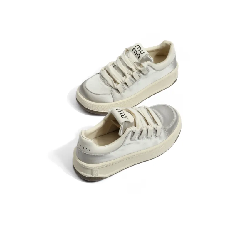 CENTRAL&KITTY Cushioning Wear-Resistant Low-Top Skateboard Shoes Women's-5