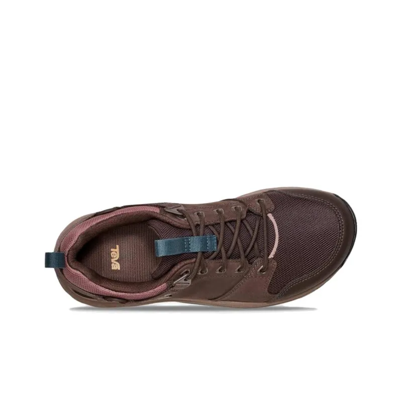 Teva Grandview Gore-Tex Hiking Cushioning Anti-Slip And Wear-Resistant Low-Top Trekking Shoes Women's Maroon-4