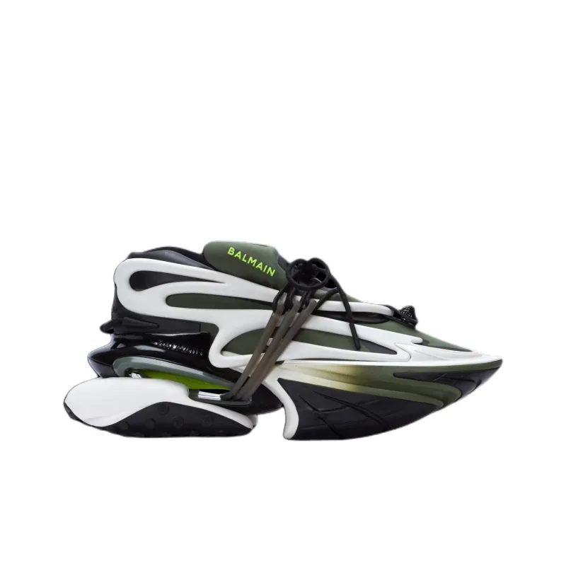 BALMAIN Unicorn Low 'Khaki'-1