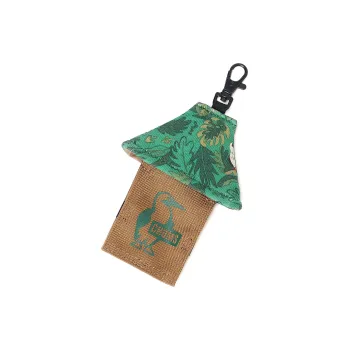 CHUMS Cotton Coin Purse Key Pouch Unisex Green