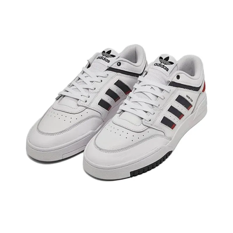 Drop Step Adidas Originals Low 'White Grey Scarlet'-1