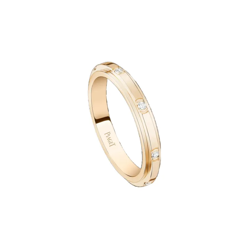 PIAGET 18K Rose Gold, Diamond Rings Women's-0