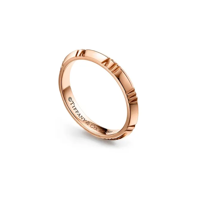 TIFFANY & CO. Atlas® Rings Unisex-1