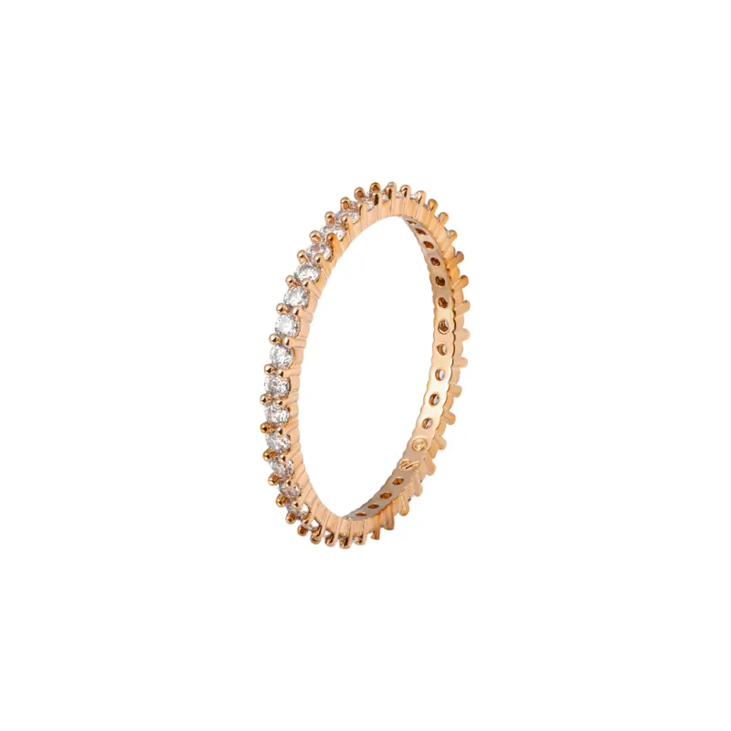 Swarovski Swarovski Element Rings Women's Rose Gold-1